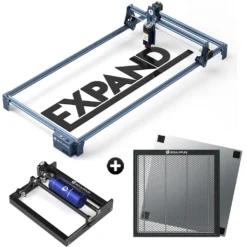 Sculpfun Engraver Extension Kit Erweiterungskit Für S6/S6pro/S9 Graviermaschinen Verlängerter Schaft 950 Mm X 410 Mm+400 X 400 Mm SCULPFUN Wabenarbeitstisch+Walze Roller Set SCULPFUN