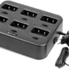 Retevis RT668 Walkie Talkie Ladegerät Mit Sechs-Wege, Für RT668 Walkie Talkie Und Akku Verbessert Das Laden Und Die Arbeitseffizienz (1 Stück) -Elektronikpunkt 463b1689956b91ec7dcaf4a7d5410010
