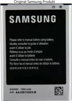 Samsung Akku EB-B500BEB, 1900mAh Li-Ion, Für I9195 Galaxy S4 Mini LTE, Blister -Elektronikpunkt 4818e399231232c73f96f4f5e743e7a9