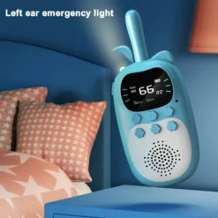 Spielzeug Für Kinder Im Alter Von 3–14 Jahren, Walkie-Talkie Für Jungen Und Mädchen, 22-Kanal-Handfunkgerät Mit Hintergrundbeleuchteter LCD-Taschenlampe, 3 Km Lange Reichweite Für Camping, Wandern, Outdoor-Abenteuer,Blue+Blue -Elektronikpunkt 48ae5e2d80cec3dd1cd5cb97d1f828a7