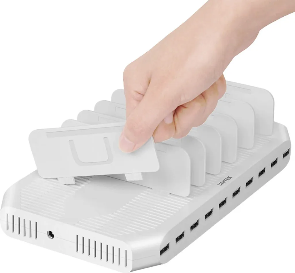 UNITEK STACJA ŁADUJĄCA 10 X USB 2,4A 96W 6 UNITEK STACJA ŁADUJĄCA 10 X USB 2,4A 96W – Bild 4
