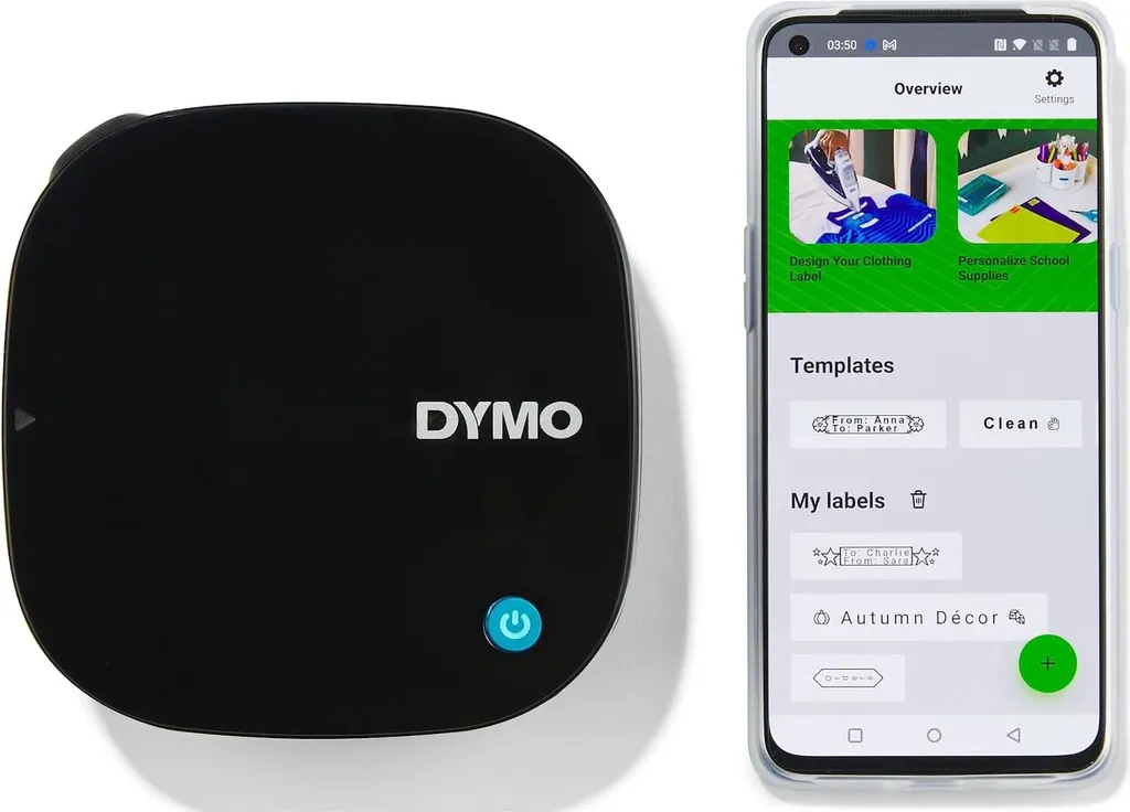 DYMO LetraTag LT-200B | Bluetooth Schwarz | App-gesteuert Android/iOS 4 DYMO LetraTag LT-200B | Bluetooth Schwarz | App-gesteuert Android/iOS – Bild 2