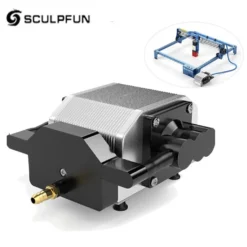 SCULPFUN 30L/Min Air Assist System Für Graviermaschinen Einstellbare Geschwindigkeit Geräuscharm+SCULPFUN Walze Roller Set -Elektronikpunkt 4a9d5a054965a71c6949fc457f58d83a