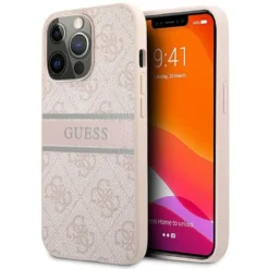 Guess Für IPhone 13 PRO MAX Schutzhülle Handyhülle Cover Case Hardcase 4G Stripe