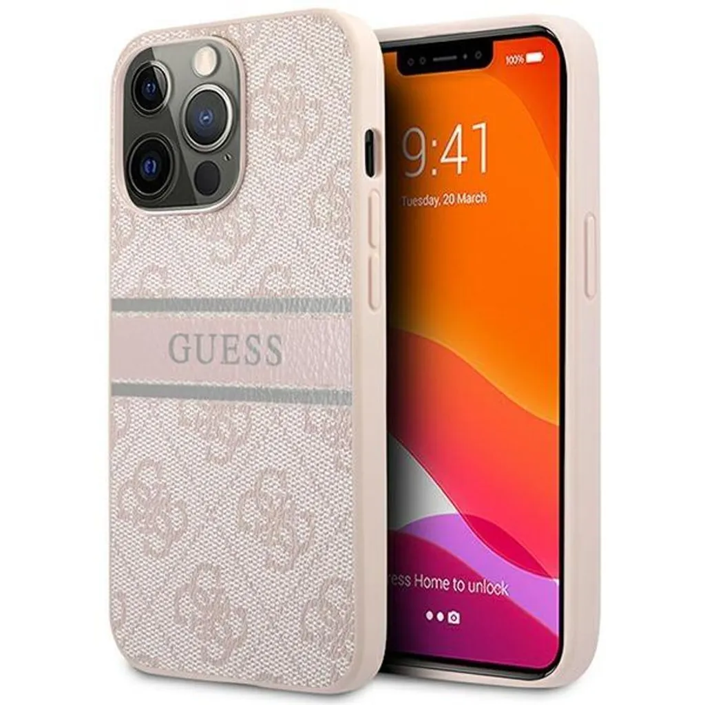 Guess Für IPhone 13 PRO MAX Schutzhülle Handyhülle Cover Case Hardcase 4G Stripe 3 Guess Für IPhone 13 PRO MAX Schutzhülle Handyhülle Cover Case Hardcase 4G Stripe