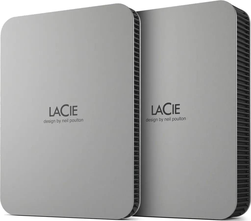 LaCie Mobile Drive 2TB Moon Silver USB 3.2 Type C 8 LaCie Mobile Drive 2TB Moon Silver USB 3.2 Type C – Bild 6
