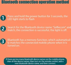 2023 Bluetooth Wireless Selfie Stick Mini Ausziehbares Einbeinstativ Mit Fernauslöser Mit Fülllicht Für Android Phone Ios Schwarz -Elektronikpunkt 4de65fed905e84024f9256c690ad8583