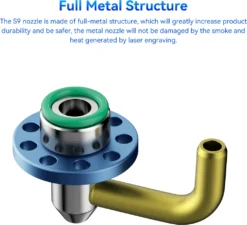 SCULPFUN Air Assist Nozzle Kit (mit 220V, 30L/Min Luftunterstützung), Für S9 90W SCULPFUN Graviermaschinen,5W Optischer Leistung Gravier Maschine(EU Plug) 23 SCULPFUN Air Assist Nozzle Kit (mit 220V, 30L/Min Luftunterstützung), Für S9 90W SCULPFUN Graviermaschinen,5W Optischer Leistung Gravier Maschine(EU Plug) -Elektronikpunkt 4df7953cf53b02f30780d176fdfe934d