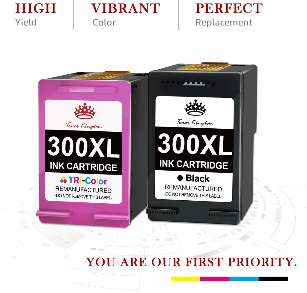 Druckerpatronen HP 300XL Für 300 XL Schwarz/dreifarbig DeskJet F4275 F2492 F4210 F4224 F4272 F4280 D1658 Envy 110 E-All-in-One 110 Series PhotoSmart C4610 C4635,2er-pack 7 Druckerpatronen HP 300XL Für 300 XL Schwarz/dreifarbig DeskJet F4275 F2492 F4210 F4224 F4272 F4280 D1658 Envy 110 E-All-in-One 110 Series PhotoSmart C4610 C4635,2er-pack – Bild 5