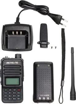 Retevis RT85 Walkie Talkie Dualband, 2m / 70cm Funkgeräte Mit Großer Reichweite, 200 Kanäle DTMF FM Radio, 1400mAh Wiederaufladbare Radio Amateur Mit Notfallalarm Für Sicherheit, Baustelle (Schwarz, 2 Stück) 16 Retevis RT85 Walkie Talkie Dualband, 2m / 70cm Funkgeräte Mit Großer Reichweite, 200 Kanäle DTMF FM Radio, 1400mAh Wiederaufladbare Radio Amateur Mit Notfallalarm Für Sicherheit, Baustelle (Schwarz, 2 Stück) -Elektronikpunkt 4ea786ad1b158161871b6eb9fc9a138b