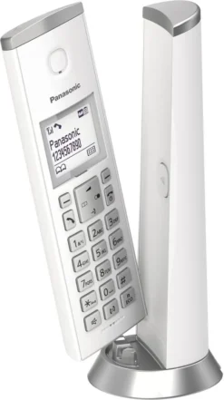 Panasonic KX-TGK220 DECT-Telefon Weiß Anrufer-Identifikation