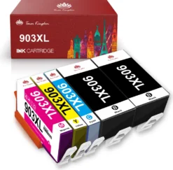 Toner Kingdom 903XL Multipack Druckerpatronen Mit Neuester Chip Kompatibel Für HP 903 Patronen Für HP Officejet 6950 6960 Pro 6960 6970 All-in-One Drucker