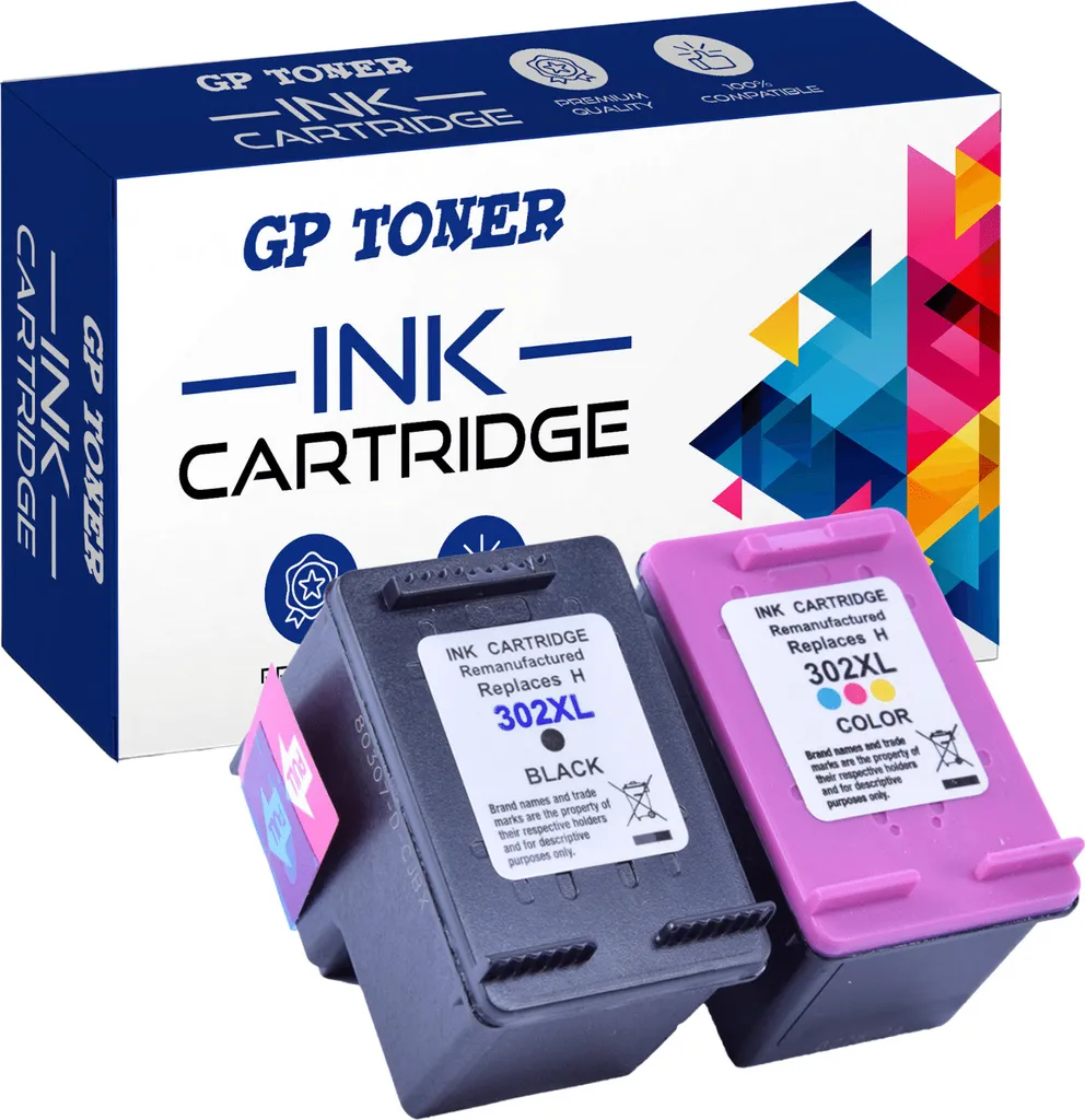 Druckerpatrone XL Für HP 302XL DeskJet 2130 3630 OfficeJet 4650 3830 Envy 4520 3 Druckerpatrone XL Für HP 302XL DeskJet 2130 3630 OfficeJet 4650 3830 Envy 4520