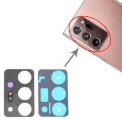 Back Kamera Linse Abdeckung Cover Schwarz Für Samsung Galaxy Note 20 Ultra 5G Ersatzteil Reparatur