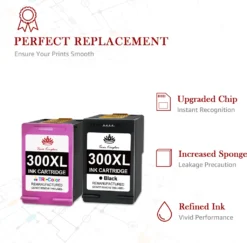 Druckerpatronen HP 300XL Für 300 XL Schwarz/dreifarbig DeskJet F4275 F2492 F4210 F4224 F4272 F4280 D1658 Envy 110 E-All-in-One 110 Series PhotoSmart C4610 C4635,2er-pack 11 Druckerpatronen HP 300XL Für 300 XL Schwarz/dreifarbig DeskJet F4275 F2492 F4210 F4224 F4272 F4280 D1658 Envy 110 E-All-in-One 110 Series PhotoSmart C4610 C4635,2er-pack -Elektronikpunkt 545691f5db3e720524fa9b3c58788efb