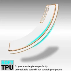 Cadorabo Schutzhülle Für Samsung Galaxy S22 Hülle In Weiß Handyhülle TPU Silikon Kameraschutz Etui Case -Elektronikpunkt 561bd4388bf2929e1f9817cee4616ef0