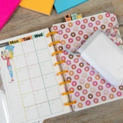 Crafts & Co® Kabellos Thermodruck Etikettendrucker | Mini Bluetooth Etikettendrucker | Tragbarer Selbstklebende Thermal Label Printer | Für IOS Und Android | Weiß