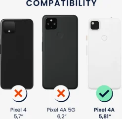 Kwmobile Hülle Kompatibel Mit Google Pixel 4a - Hülle Silikon Gummiert - Handyhülle - Handy Case In Petrol Matt -Elektronikpunkt 5677ed34b42215dcc9300328023f1d02