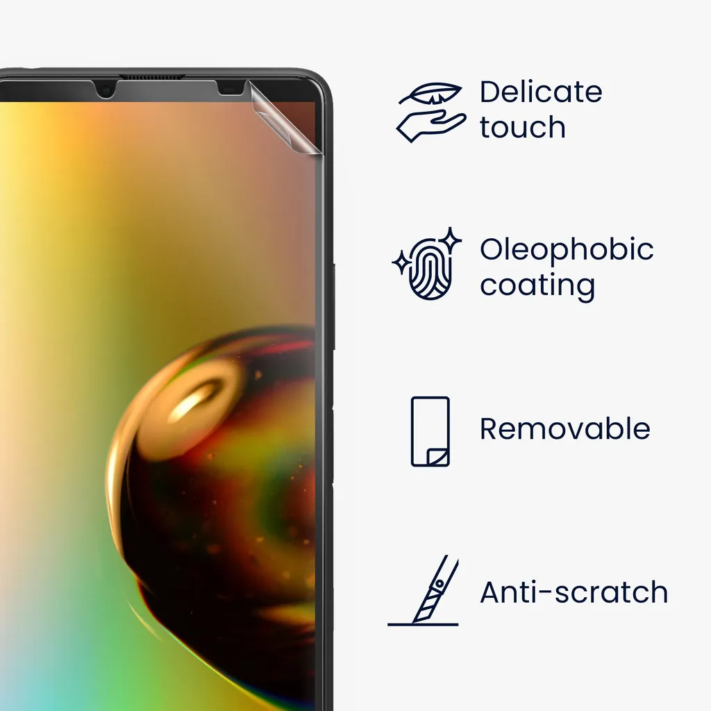 Kwmobile 6x Schutzfolie Kompatibel Mit Sony Xperia 10 IV - Folie Klar - Displayschutzfolie Displayschutz Transparent Displayfolie 3 Kwmobile 6x Schutzfolie Kompatibel Mit Sony Xperia 10 IV - Folie Klar - Displayschutzfolie Displayschutz Transparent Displayfolie
