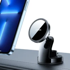 Joyroom 15W Magnetisches Kabelloses Ladegerät Für Smartphones Mit MagSafe Schwarz (JR-ZS240) -Elektronikpunkt 581b655292c906bd44a67d1dbea14fc1