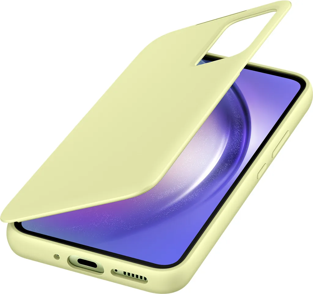 Samsung Galaxy A54 Hoesje - Originele Samsung Smart View Wallet Case - Lime 6 Samsung Galaxy A54 Hoesje - Originele Samsung Smart View Wallet Case - Lime – Bild 4