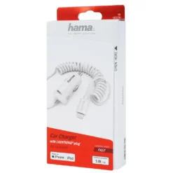 Hama KFZ-Ladekabel Für IPhone 13 Pro Max Ladegerät Auto Zubehör Kabel Weiß Neu -Elektronikpunkt 5936ee6e46c23e73862537ecac4cd783