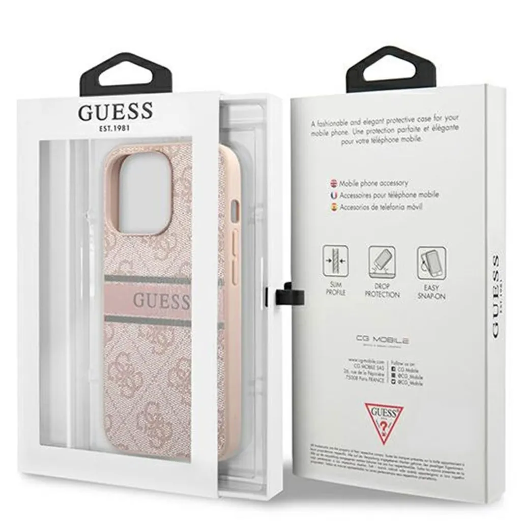 Guess Für IPhone 13 PRO MAX Schutzhülle Handyhülle Cover Case Hardcase 4G Stripe 11 Guess Für IPhone 13 PRO MAX Schutzhülle Handyhülle Cover Case Hardcase 4G Stripe – Bild 9