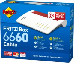 AVM FRITZ!Box 6660 Cable WLAN-Router Gigabit Ethernet Dual-Band (2,4 GHz/5 GHz) Weiß 17 AVM FRITZ!Box 6660 Cable WLAN-Router Gigabit Ethernet Dual-Band (2,4 GHz/5 GHz) Weiß -Elektronikpunkt 5b3a2ab7f56d3c50b21685383b698730