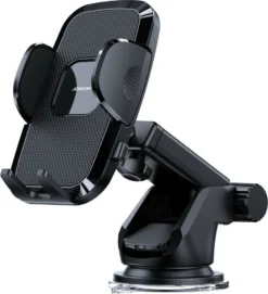 Joyroom Autotelefonhalter Mit Ausziehbarem Teleskoparm Für Armaturenbrett Und Windschutzscheibe Schwarz (JR-ZS259)