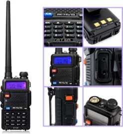 Retevis RT5R Walkie Talkie Dualband, Ham Amateure Mit Großer Reichweite, 2m / 70cm USB-Laderadio, Tragbares FM-Radio, 128-Kanal Amateurfunk Für Sicherheit, Business, Nothilfe, Rettung(Schwarz, 5 Stück) 12 Retevis RT5R Walkie Talkie Dualband, Ham Amateure Mit Großer Reichweite, 2m / 70cm USB-Laderadio, Tragbares FM-Radio, 128-Kanal Amateurfunk Für Sicherheit, Business, Nothilfe, Rettung(Schwarz, 5 Stück) -Elektronikpunkt 5c42d49a2c8017d9c3dfd39a905d9500
