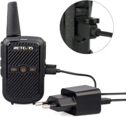 Retevis RT15 Mini Walkie Talkie, VOX-Scan, 16CH 50 CTCSS / 208 DCS, Wiederaufladbares Funkgeräte Mit Lautem Sound Und Programmierkabel, Tragbares Walkie Talkie Für Familien(Schwarz, 1 Paar) 12 Retevis RT15 Mini Walkie Talkie, VOX-Scan, 16CH 50 CTCSS / 208 DCS, Wiederaufladbares Funkgeräte Mit Lautem Sound Und Programmierkabel, Tragbares Walkie Talkie Für Familien(Schwarz, 1 Paar) -Elektronikpunkt 5cd62e7752519009befd99c70dc87741