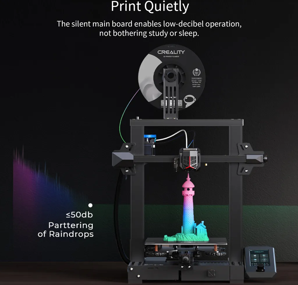 Creality 3D Ender-3 V2 Neo Desktop 3D-Drucker FDM 220 * 220 * 250 Mm Druckgröße CR Touch Automatische Nivellierung Vollmetall-Extruder Unterstützung Weiterdruck 1,75 Mm Filament PLA/PETG/ABS 10 Creality 3D Ender-3 V2 Neo Desktop 3D-Drucker FDM 220 * 220 * 250 Mm Druckgröße CR Touch Automatische Nivellierung Vollmetall-Extruder Unterstützung Weiterdruck 1,75 Mm Filament PLA/PETG/ABS – Bild 8