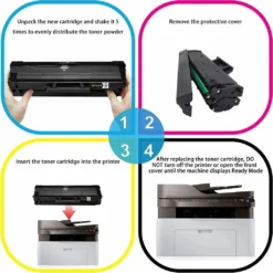 CMYBabee Kompatible Toner Als Ersatz Zu Samsung MLT-D111S/ELS Schwarz 1000 Seiten Samsung Xpress M2020 M2021 M2022 M2026 M2070 M2071 M2078 SL-M2000 SL-M2022 -Elektronikpunkt 5ef0fd17ca4ed360534895cb1e9281b3