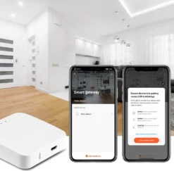 Tuya ZigBee Gateway Hub Intelligenter ZigBee Central Hub WLAN Smart Home Bridge Drahtlose Fernbedienung Verbindung Mehrerer Geraete Bis Zu 60 Smart Devices Kompatibel Mit Alexa Google Assistant -Elektronikpunkt 5f0a0bd86e19be91799a44818b710293