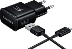 Samsung Netzteil EP-TA20EBE + Micro-USB Ladekabel ECBDU5ABE Schwarz