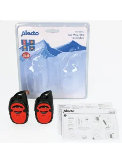 Alecto Multimedia FR-05RD - Walkie Talkie Set Für Kinder - Reichweite Von Bis Zu 3 Kilometern, Schwarz/rot Walkie Talkies Walkie Talkie Walkie Talkie Walky Talky Mtreisen -Elektronikpunkt 5f7d94fd9e57498da299124c57f98574