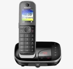 Panasonic KX-TGJ322GB Schnurlostelefon Mit AB + 2. Mobilteil Schwarz -Elektronikpunkt 5f9e3053dd15741f2eba4cf6ca393163