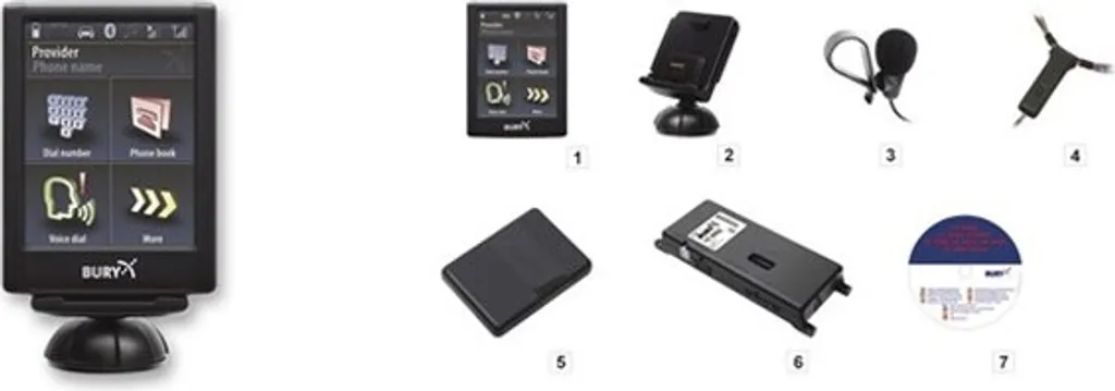 Bury CC 9056 Plus - Freisprechtelefon - Bluetooth 8 Bury CC 9056 Plus - Freisprechtelefon - Bluetooth – Bild 6