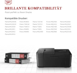 2er Canon PG-545 CL-546 XL Remanufactured Druckerpatronen Für Pixma MG2550s TS3150 TS3350 TR4550 MX495 IP2850 TS205 -Elektronikpunkt 63eab31d24785d74269b94ce02ccef5d