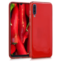 Kwmobile Case Kompatibel Mit Samsung Galaxy A50 - Hülle Handy - Handyhülle Rot