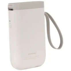 Crafts & Co® Kabellos Thermodruck Etikettendrucker | Mini Bluetooth Etikettendrucker | Tragbarer Selbstklebende Thermal Label Printer | Für IOS Und Android | Weiß -Elektronikpunkt 6847c4517e2451bbaf8f7fd40d016f56