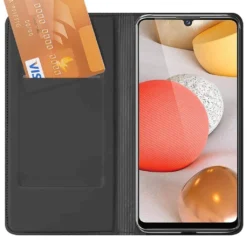 Handy Hülle Samsung Galaxy A12 / M12 Book Case Schutzhülle Tasche Slim Flip Cover Etui -Elektronikpunkt 684acd30821775e6fba8fae4095cad95