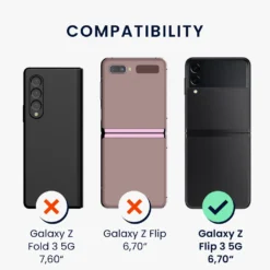 Kwmobile Flip Hardcase Kompatibel Mit Samsung Galaxy Z Flip 3 5G - Hülle Für Foldable Handy - Handyhülle In Schwarz 8 Kwmobile Flip Hardcase Kompatibel Mit Samsung Galaxy Z Flip 3 5G - Hülle Für Foldable Handy - Handyhülle In Schwarz -Elektronikpunkt 6930870b1111f60dced82050e37f3329