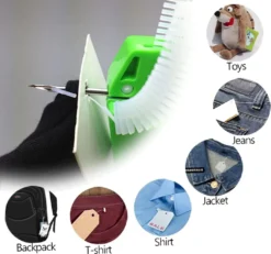 Etikettierpistol Heftpistole Etikettiermaschine+5 Ersatznadeln +1200 Heftfäden Für Kleidung Preisschilder Etiketten Preis Marke Tags Schild Label Hut -Elektronikpunkt 6ba18e93ecbf3be5cdafc6d7c2275384