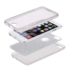 360° Tpu Silikon Schutzhülle Für Huawei P30 Glitzer Handy Hülle Komplett Schutz Glitter Case Cover Transparent -Elektronikpunkt 6bb85f9be0c13fac87c995c46ee94be9