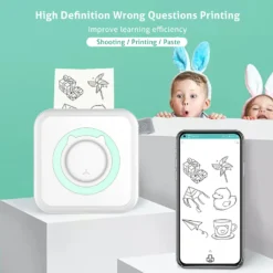 Miniprint Tragbarer Fotodrucker Für Smartphone - Mini Photo Printer - Mit Bluetooth -Elektronikpunkt 6e4a03738cee967f8cd3e555dc889e73