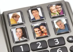 Profoon TX-560 - Schnurgebundenes Telefon Mit Großen Fototasten Und Zahlen, Schwarz -Elektronikpunkt 700e97279217a702c1937ff0c932ca5c