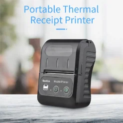 Bisofice Tragbarer 58-mm-Beleg-Thermodrucker 2 Zoll Mini Mobile Pocket Printers Mit 1 Thermopapierrolle USB & Wireless BT-Verbindung Kompatibel Mit Windows/Android/iOS Fue R Office Market Restaurant Sales Retail Shop -Elektronikpunkt 70598845e1ceb388a3acc1c3e88b05a5