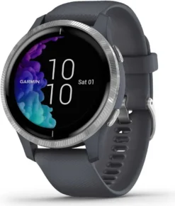 Garmin Venu Silver With Granite Blue Band -Elektronikpunkt 719ae43a40bbb452077a2ec35d2d4ee6
