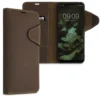 Kalibri Hülle Kompatibel Mit Samsung Galaxy A22 5G - Leder Handyhülle Handy Case Cover - Schutzhülle In Braun -Elektronikpunkt 7244064fc16fbc29483ceaebc62275af